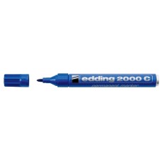 Marker Edding 2000 permanent varf rotund 1.5-3mm albastru