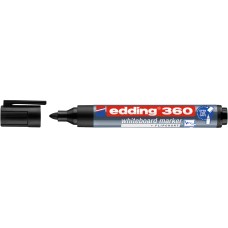 Marker Edding 360 pentru tabla varf 1.5-3mm negru