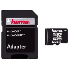 Card de memorie HAMA 108086 microSDHC 32GB Clasa 10 22MBs ad
